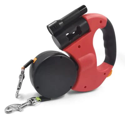 Laisse Duo™️ Rétractable - Liberté sans enchevêtrement!